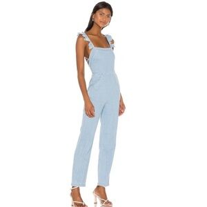 Lovers + Friends Light Blue Jumpsuit